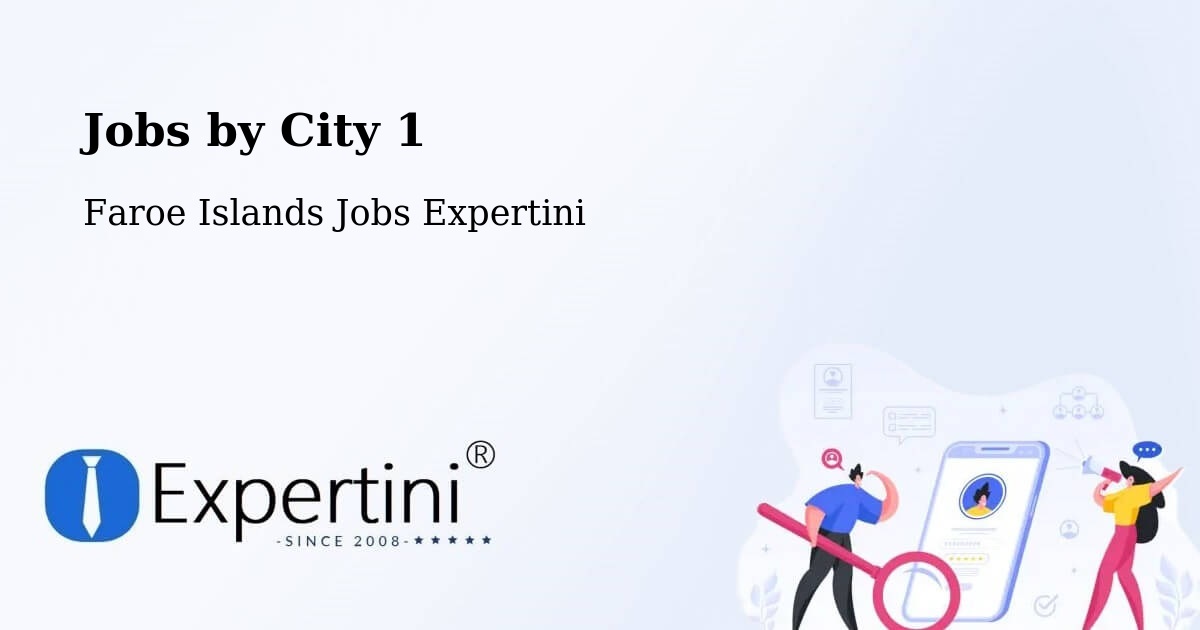 City Jobs in Faroe Islands - Expertini